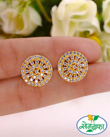 DAINTY DIAMOND EARRINGS