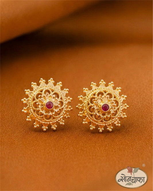 BLOSSOM DESIGNER EAR STUDS