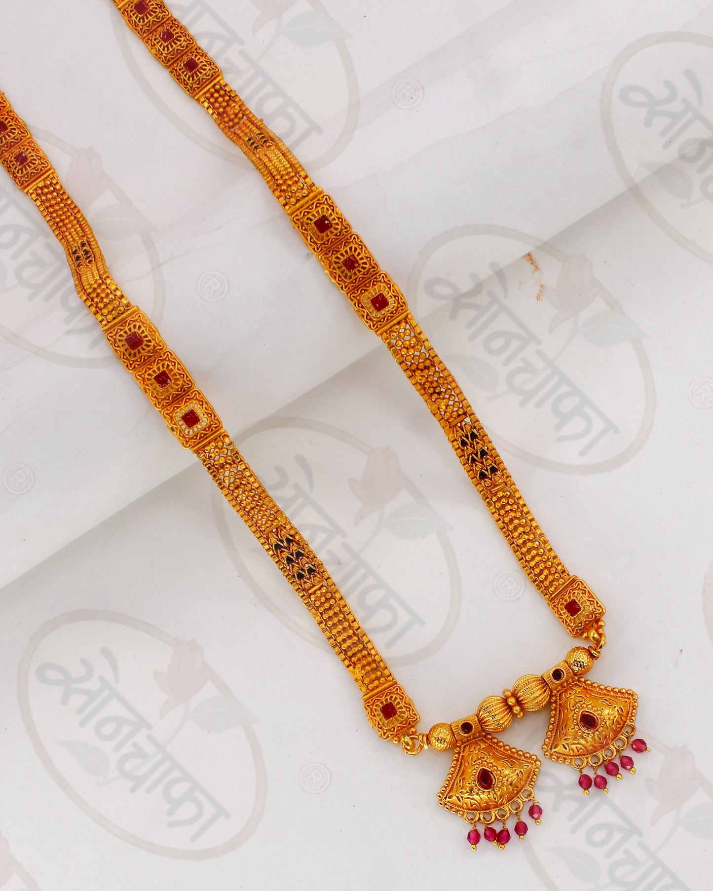 ROYAL RUBY SQUARE MANGALSUTRA