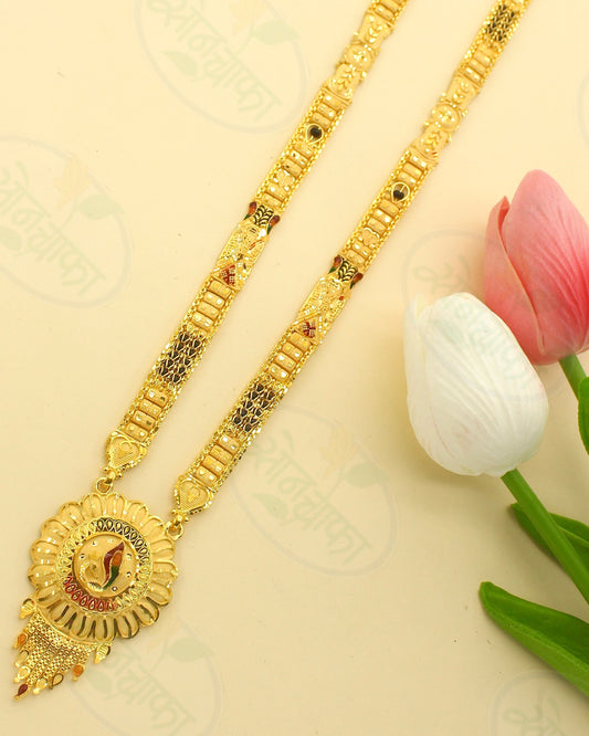 ENTICING GOLD PLATED MANGALSUTRA