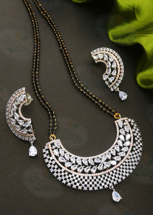 LEAFY CHARM DIAMOND MANGALSUTRA
