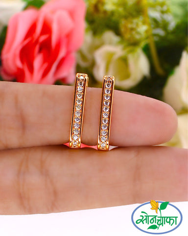 UNIQUE STYLISED DIAMOND EARRINGS