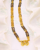 OPULENT ENAMELED WATI PENDANT MANGALSUTRA