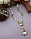 TRENDY DROPLET DESIGNER NECKLACE