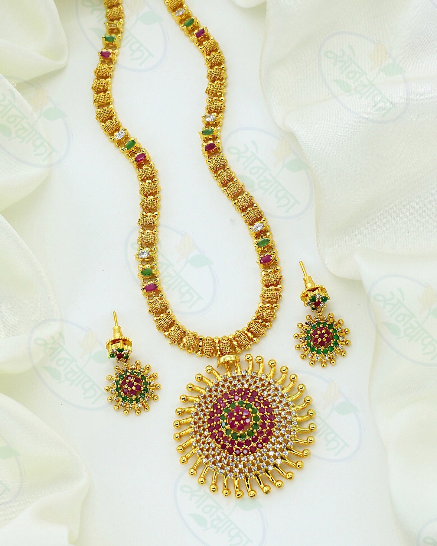 FLOWERET DESIGNER SURYA NECKLACE