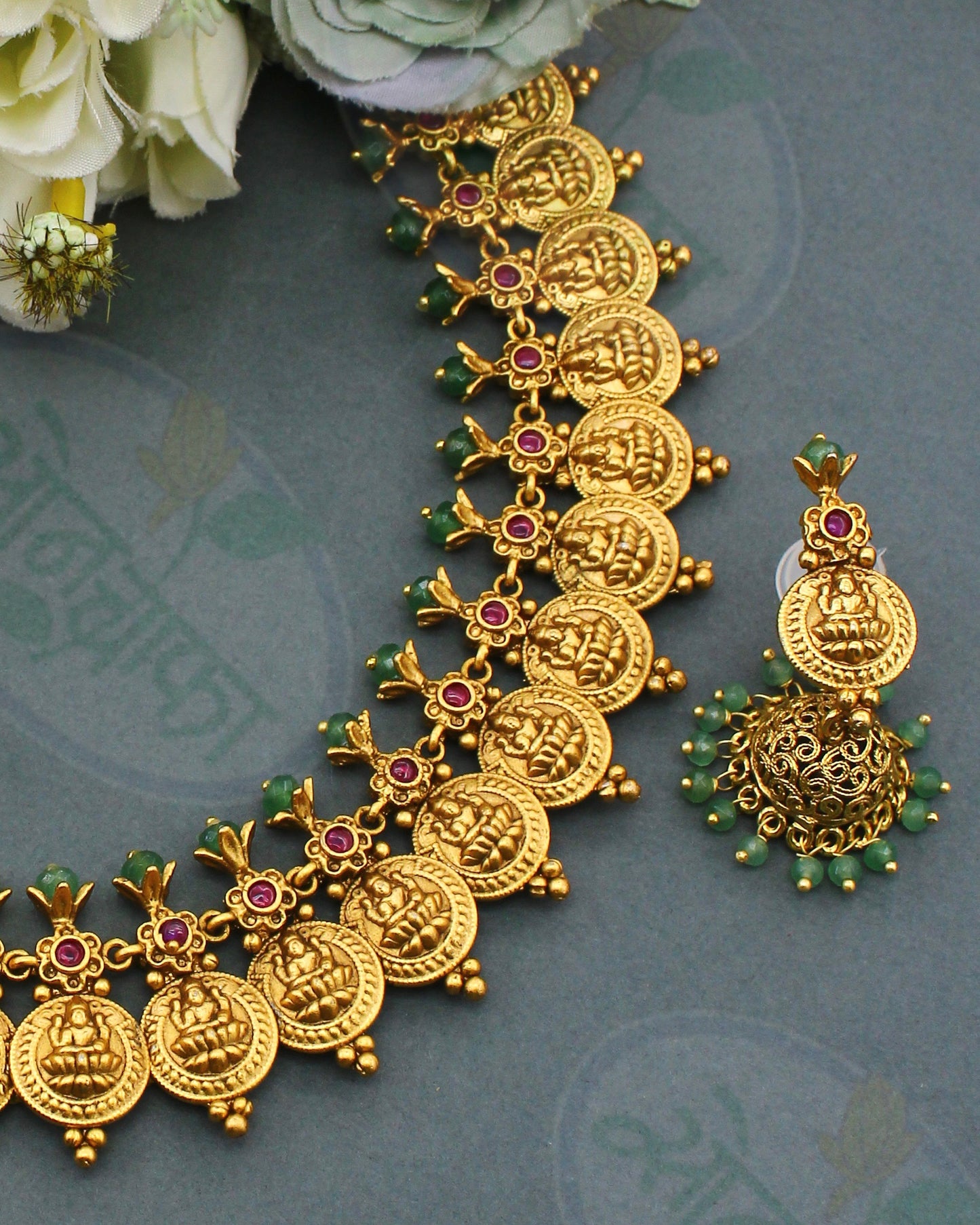 TEMPLE DESIGNER NECKLACE