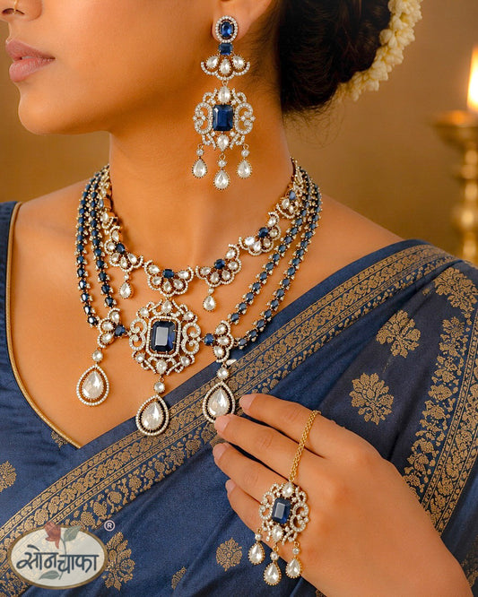 ROYAL BLOSSOM FLORAL NECKLACE