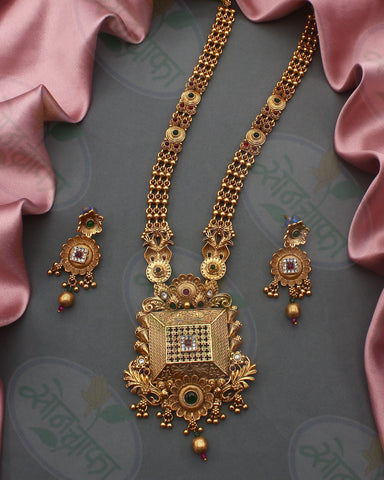 FANCY RAJWADI NECKLACE