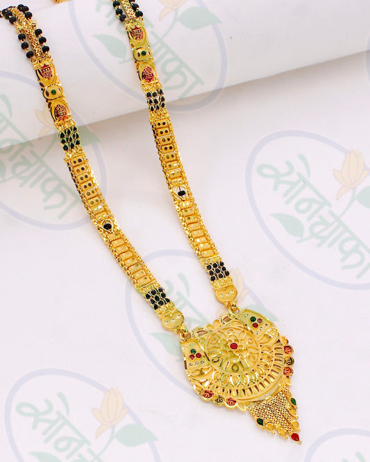 STYLISH GOLD PLATED MANGALSUTRA