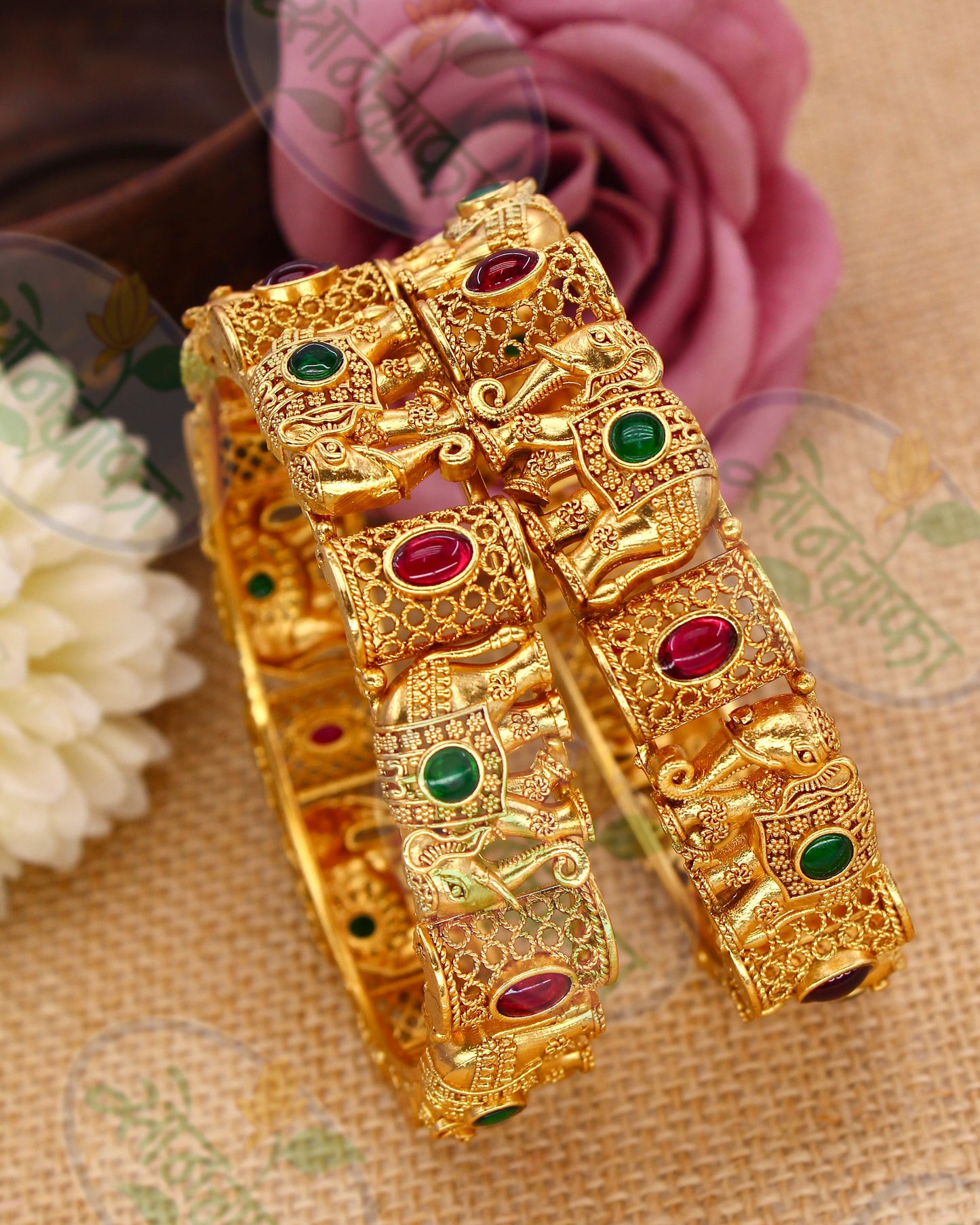 TRADITIONAL GAJNATLAXMI BANGLES
