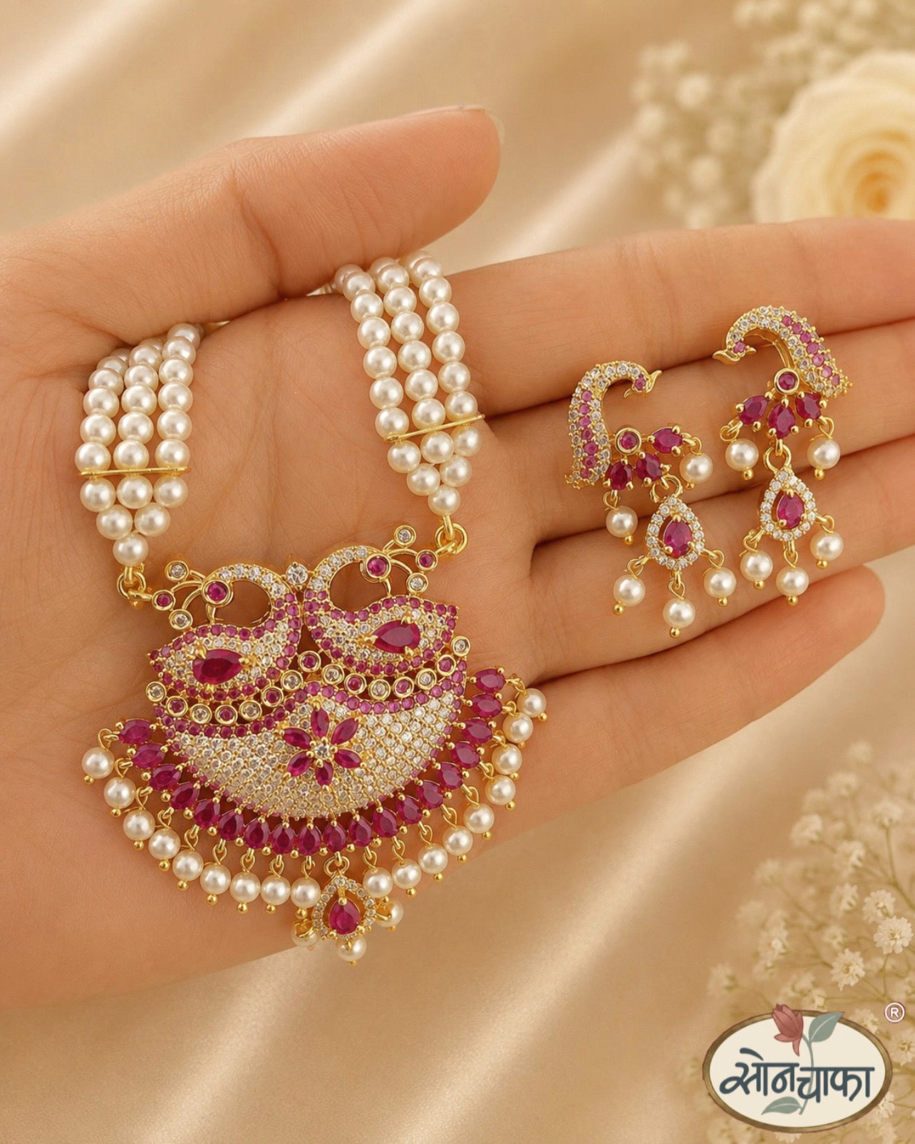 ROYAL PEACOCK NECKLACE
