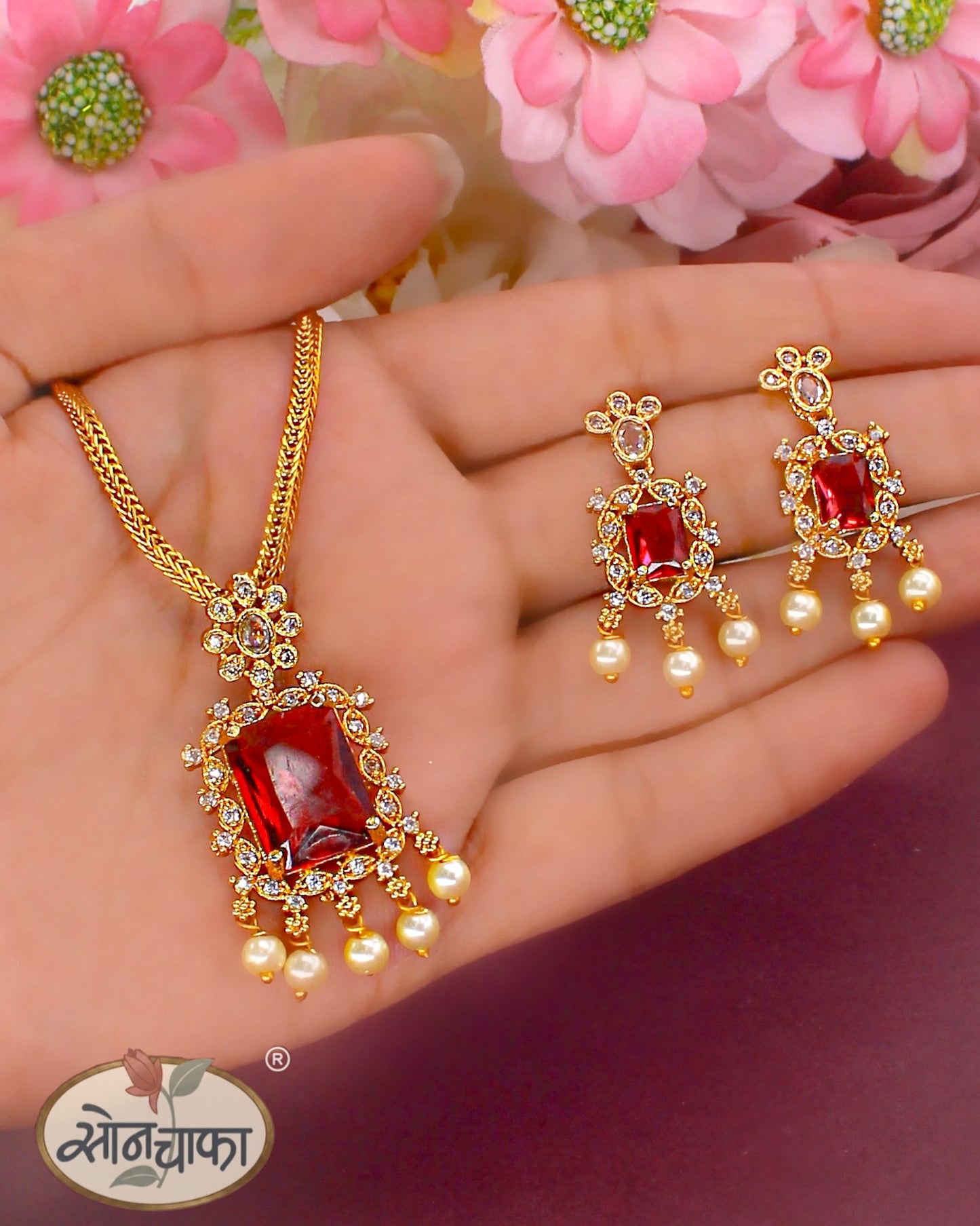 SQUARE DESINGER NECKLACE