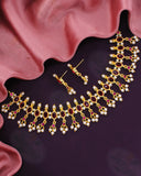 OPULENT TRADITIONAL PEARL NECKLACE