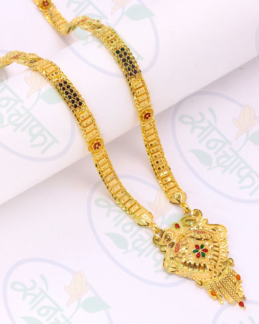 TRENDY GOLD PLATED MANGALSUTRA