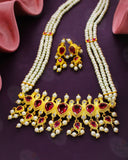 REGAL ELEGANCE  TANMANI NECKLACE