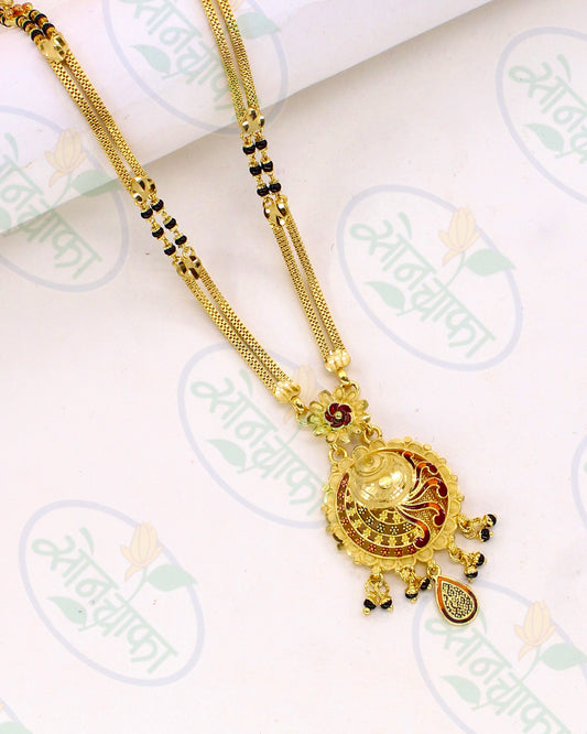 ELEGANT GOLD PALTED MANGALSUTRA