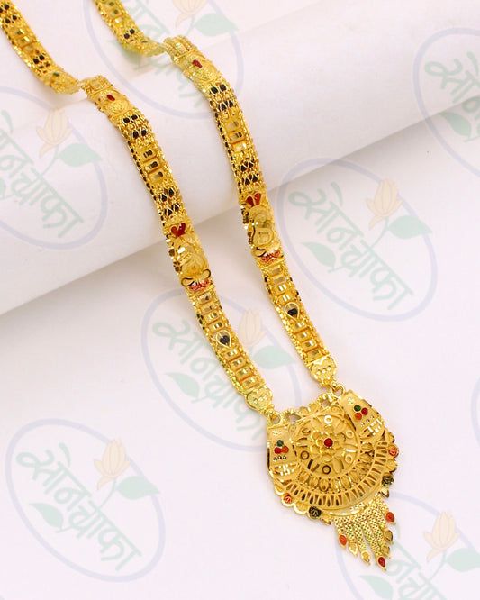CLASSICAL GOLD PLATED MANGALSUTRA