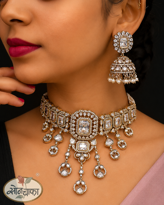 IMPRESSIVE RAJASI NECKLACE