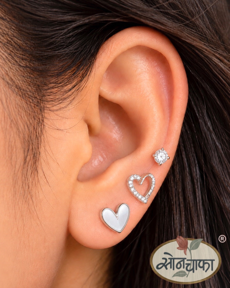 HEART DESIGNER EARRINGS