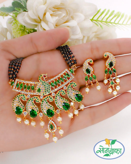 ATTRACTIVE PEACOCK MANGALSUTRA