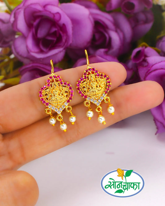 DIVINE GODDESS LAXMI PEARL BUGADI