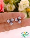 SPARKLING FLORAL EARRINGS