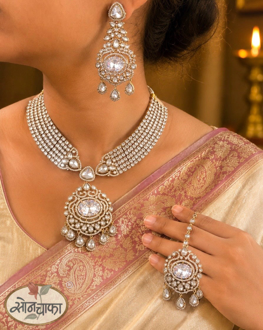 ROYAL BRIDAL NECKLACE SET