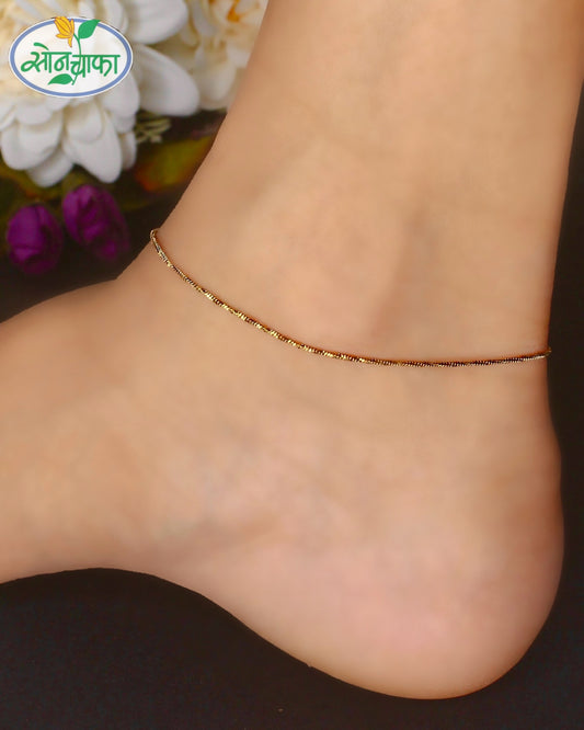SIMPLE ANTIQUE ANKLET