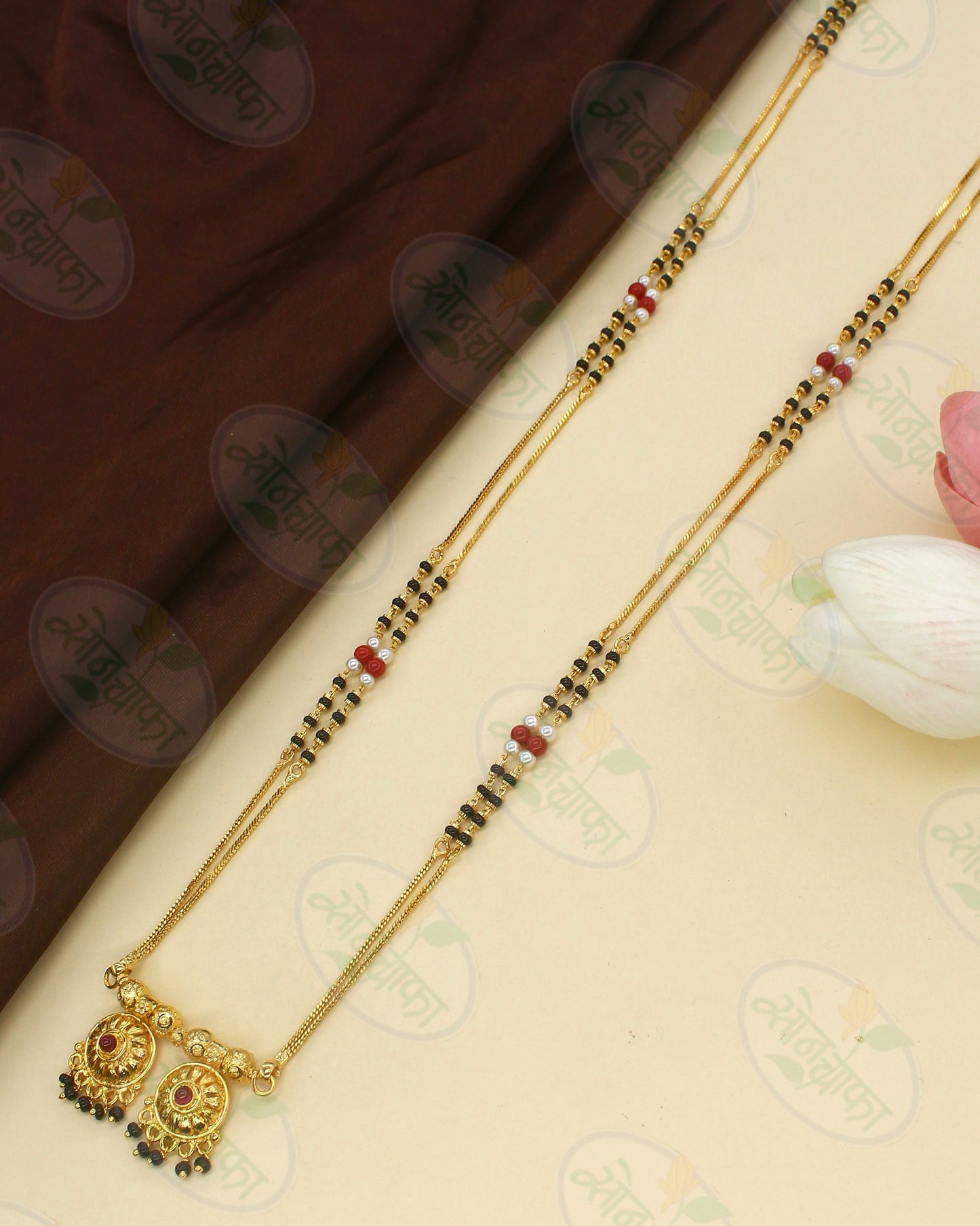 PRETTY GOLD PLATED MANGALSUTRA