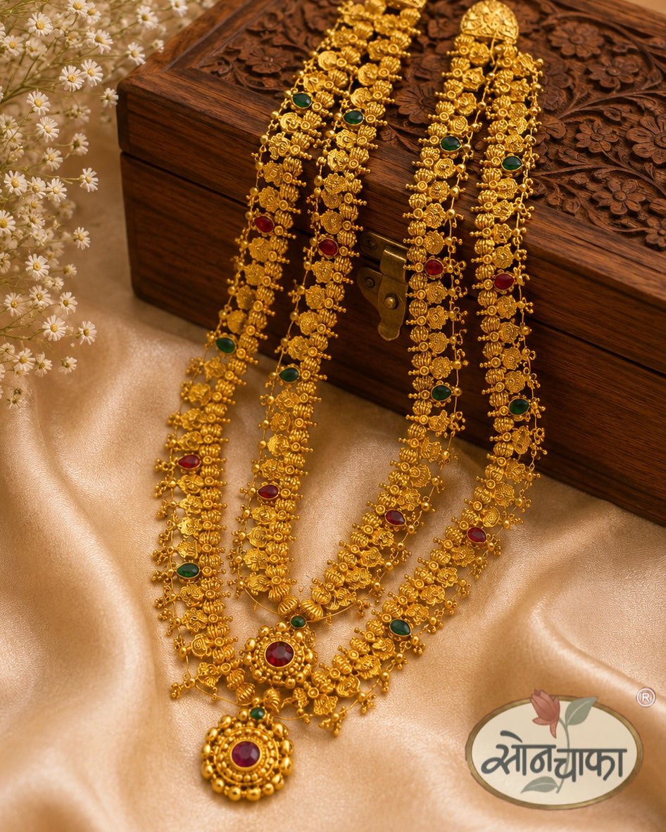 WEDDING WEAR KOLHAPURI SAAJ