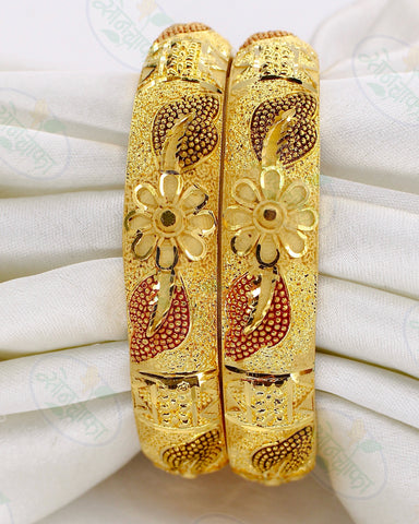 DECOROUS FLORET BANGLES