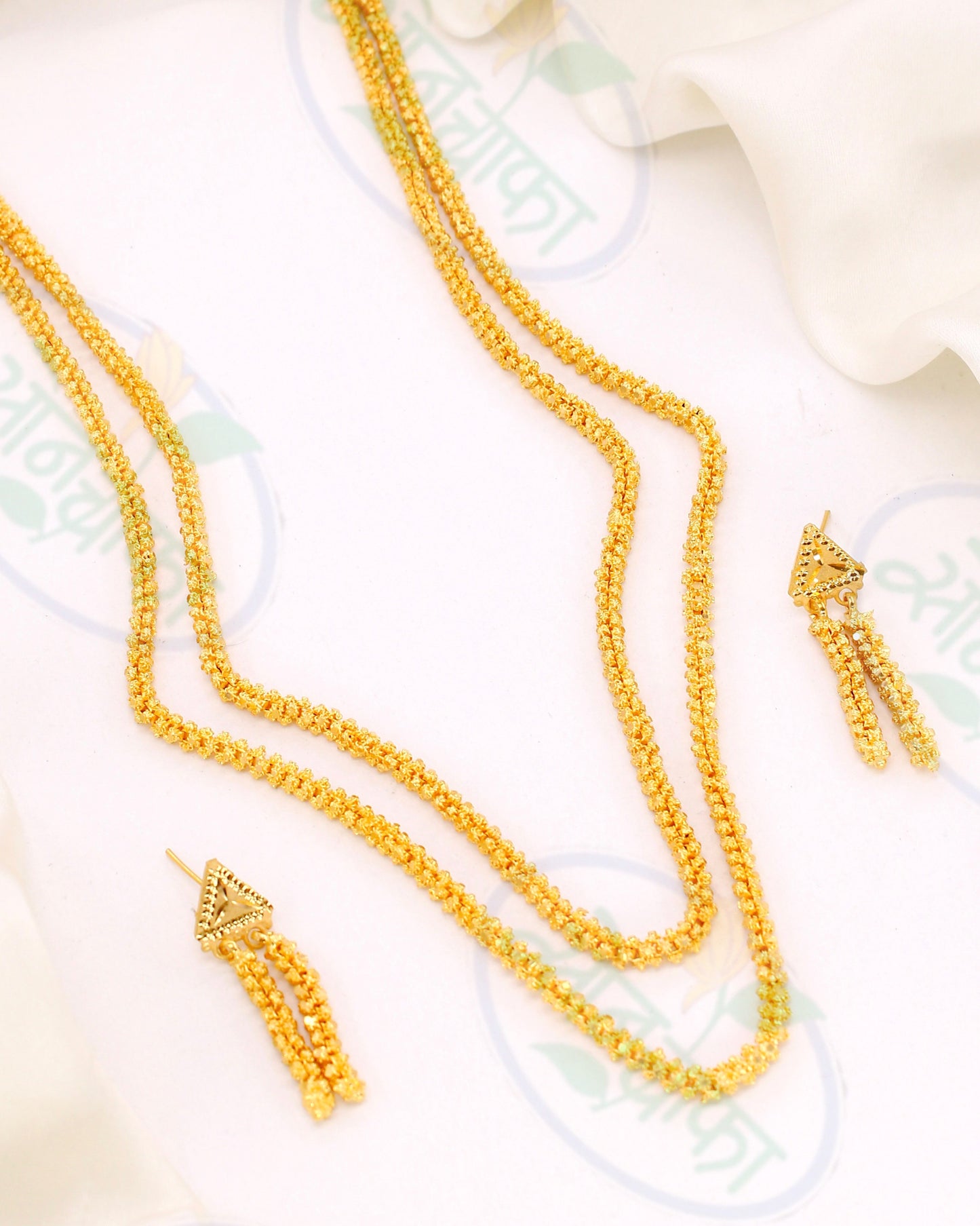 2 LAYERS GAJRA NECKLACE