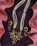 RAVISHING PEACOCK PEARL NECKLACE