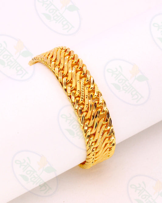 BRILLIANT GOLD PALTED BRACELATE