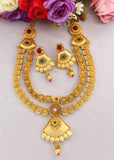 PREETY GLOSSY LAYERED RAJWADI NECKLACE