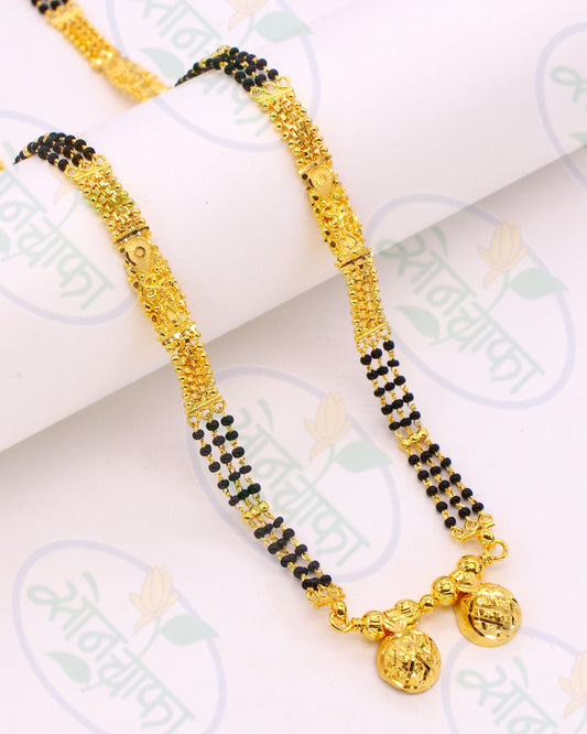 SIMPLE WAI PENDANT MANGALSUTRA