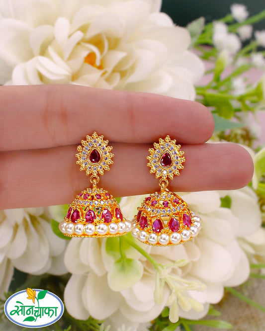 EXCLUSIVE MOTI JHUMKI