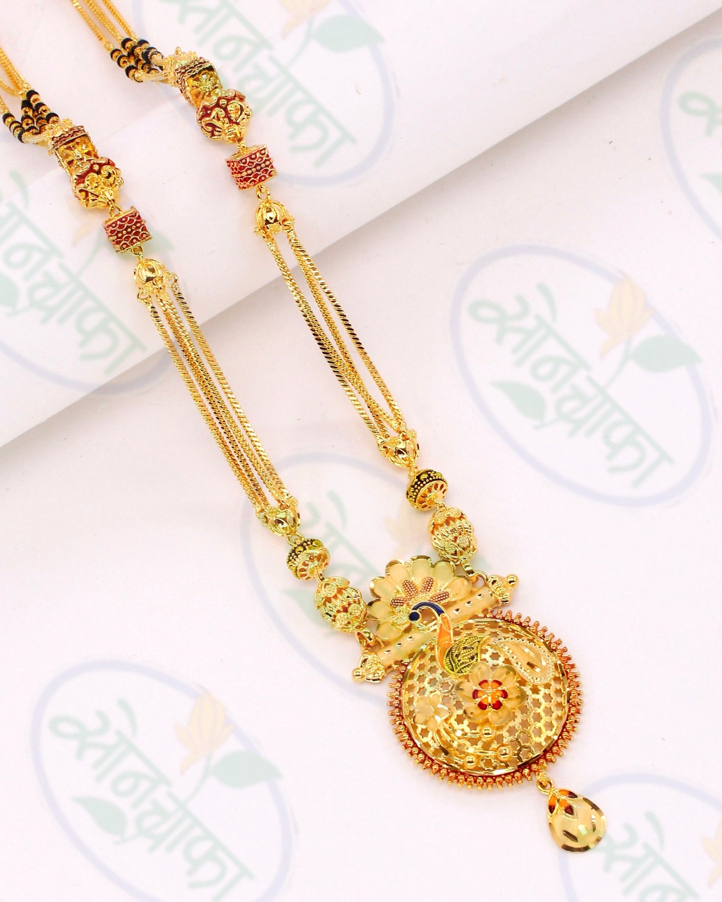 GRACEFUL PEACOCK MANGALSUTRA