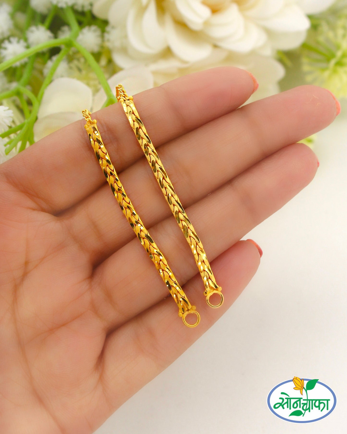 IMPRESSIVE GOLD PLATED KANCHAIN