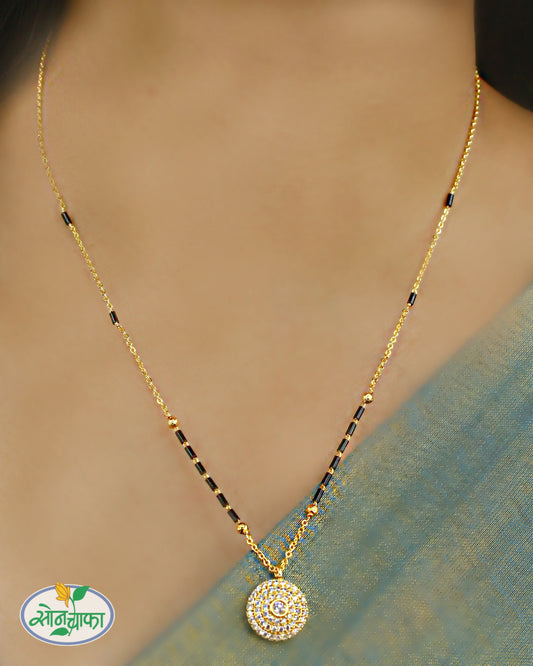 IMPRESSIVE DIAMOND MANGALSUTRA