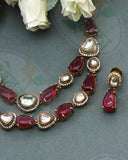 STYLISH KUNDAN NECKLACE