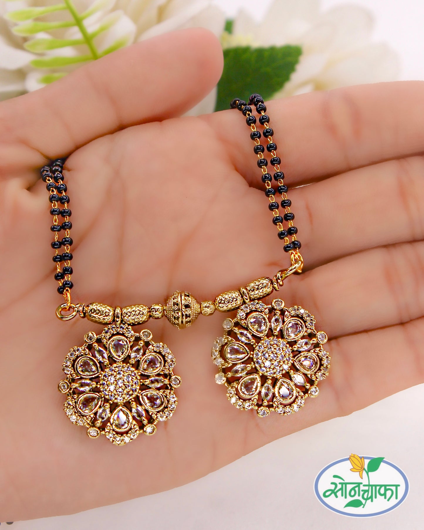 FLORAL SPARK MANGALSUTRA