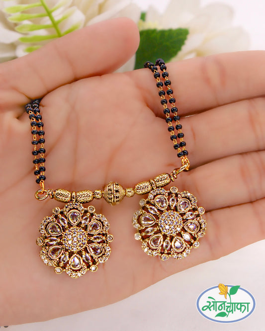 FLORAL SPARK MANGALSUTRA