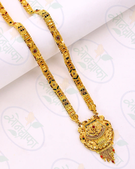 CALSSICAL GOLD PLATED MANGALSUTRA