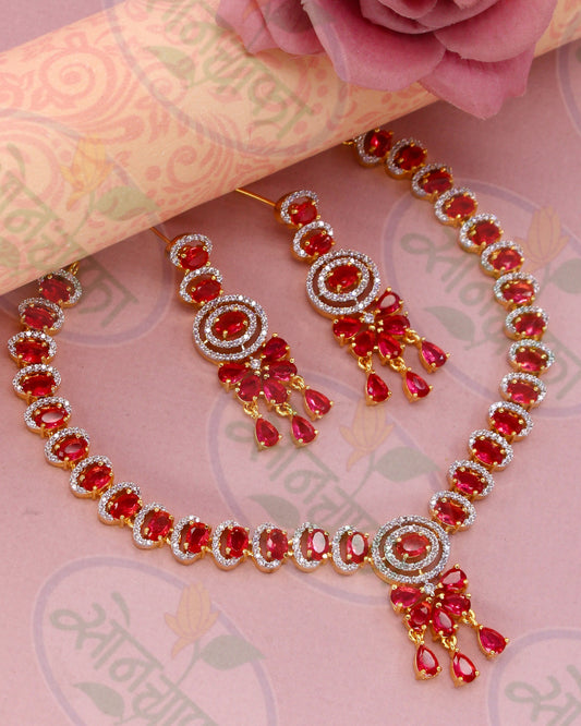RADIANT BLOSSOM NECKLACE SET