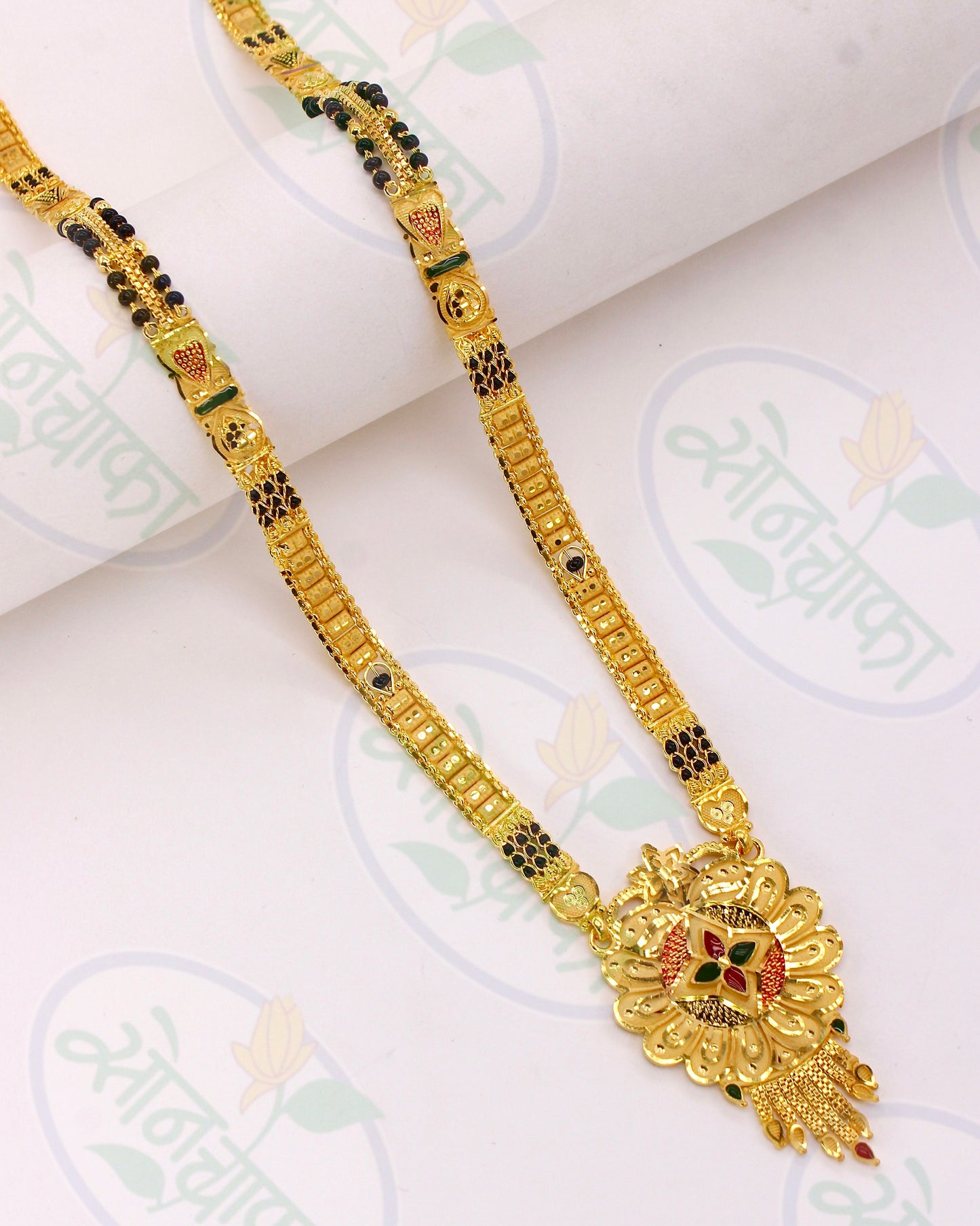 CLASSICAL GOLD PLATED MANGALSUTRA