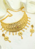 DECOROUS GOLD PLATED NECKLACE