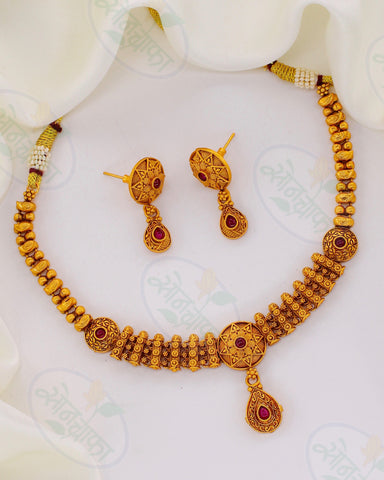 LATEST PESHWAI NECKLACE