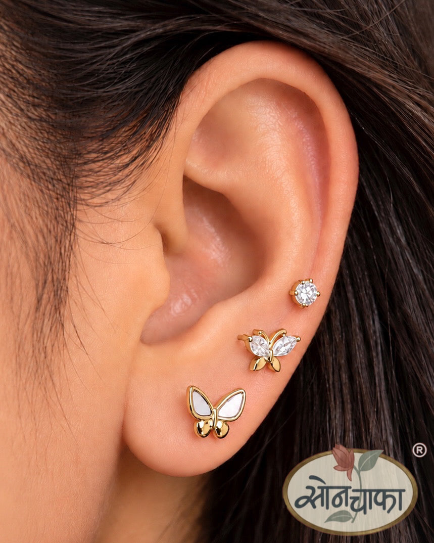 TRENDY BUTTERFLY EARRINGS