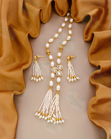 STYLISH PEARL DESIGNER NECKLACE